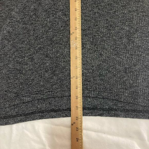 J.Crew Women's Turtleneck in Fine Rib Charcoal Size Medium - Picture 7 of 8